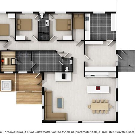 Levillas Kuppimaantie Villas Bagian luar foto